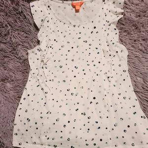 Flutter sleeveless top